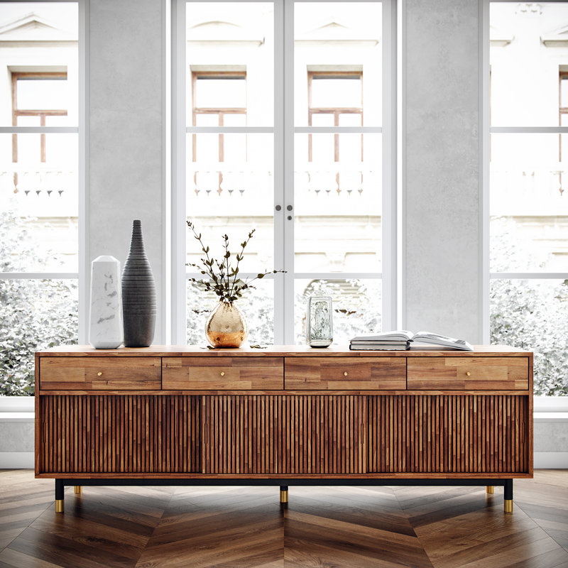 Oliver Tressa TV Stand for TVs up to 88" & Reviews Wayfair